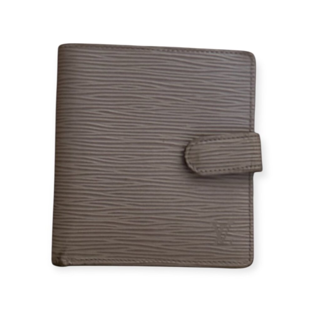 Louis Vuitton Epi Compact Snap Wallet | Gray - Picture 2 of 11